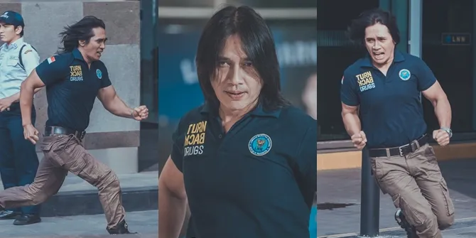 Mengenang Agung Hercules, Ini Deretan Fotonya Saat Berperan Jadi Pegawai BNN
