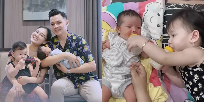 Menggemaskan! Potret Keakraban Gendhis & Kenes, Anak Nella Kharisma yang Usianya Berdekatan