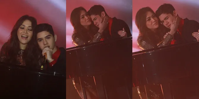 Mengharukan - Al Ghazali Menangis di Pelukan Maia Estianty