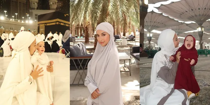 Merasa Umrah 'Ditemani' Mendiang Suami, Jennifer Coppen: Papa Dali ada di Sisiku