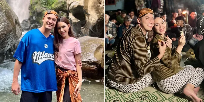 Mesra Romantis, 8 Potret Rendy Kjaernett & Lady Nayoan Syuting ke Kaki Gunung Merapi