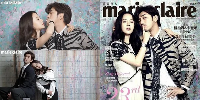 Mesranya 'Orange Juice Couple' Song Ji Hyo - Chen Bolin Nggemesin