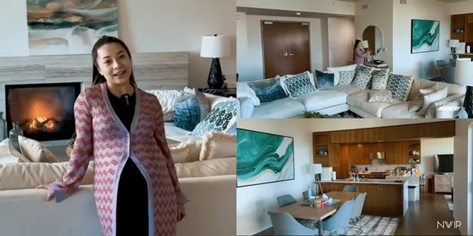 Mewah dan Super Luas, 8 Potret Apartemen Nikita Willy di Amerika - Pemandangan Langsung ke Hollywood Hills
