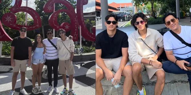 Quality Time, Ini Momen Andre Taulany Nikmati Liburan Bareng Ketiga Anaknya di Bali yang Seru Banget