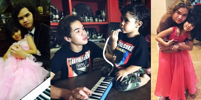 Momen Kedekatan Dul Jaelani dengan Anak Mulan Jameela - Ahmad Dhani, Penuh Kasih