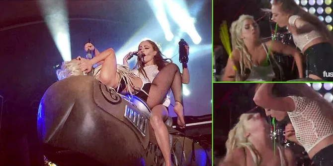 Momen Kontroversial Lady Gaga di SXSW Saat Dimuntahi Wanita