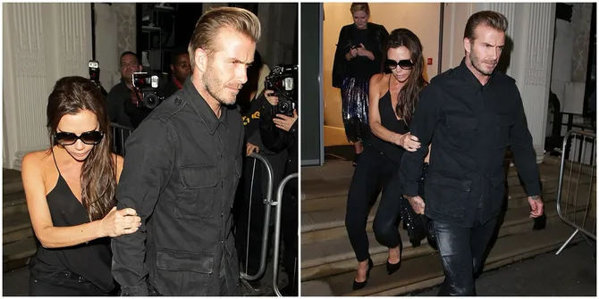 Momen Manis Saat Victoria Pegang Lengan Kekar David Beckham Mesra