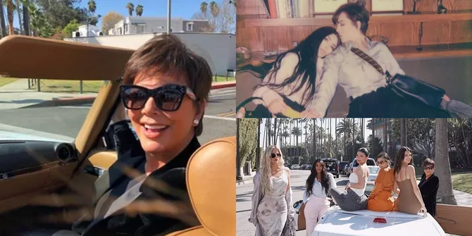 Momen Ulang Tahun Ke-64 Kris Jenner, Mesra & Hangat Bersama Anak Tercinta
