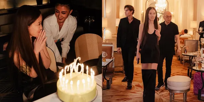 Momen Desainer Kondang Vera Wang Rayakan Ulang Tahun ke-76, Pakai Dress Hitam Cantik