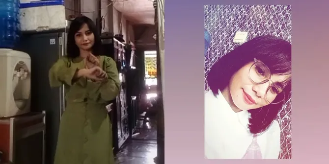 Mulai Kacamata, Gaya Rambut, Senyuman, Tatapan Mata Hingga Wajahnya, Ini 8 Potret Wanita yang Viral Disebut Mirip dengan Mendiang Vanessa Angel