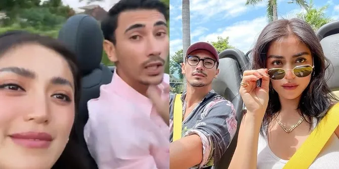 Naik Mobil Atap Terbuka, Potret Mesra Jessica Iskandar & Vincent Verhaag Jalan-Jalan Sore: Pasutri yang Lengket Banget!
