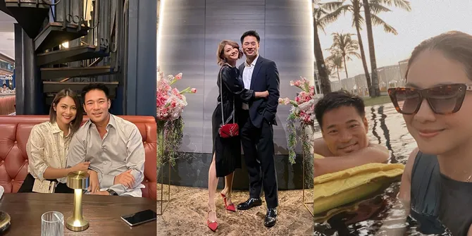 Nggak Kalah Sama Maudy Ayunda, Intip 9 Potret Kebersamaan Rini Yulianti Dengan Suami Tampan Asal Korea