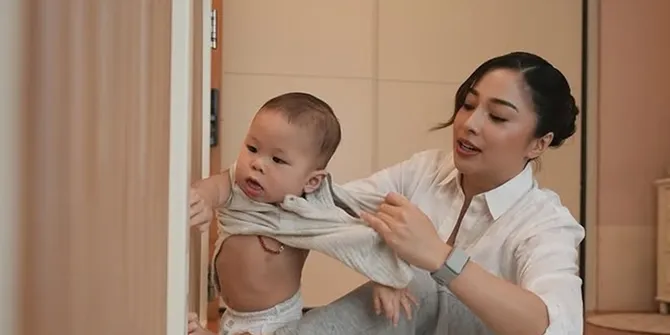 Nikita Willy Hanya Mandikan Nael Hanya Satu Kali Sehari, Beberkan Alasannya