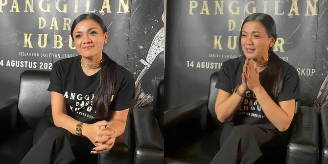 Nirina Zubir Sempat Ragu Ikut Film 'PANGGILAN DARI KUBUR' Gara-Gara Adegan Ini