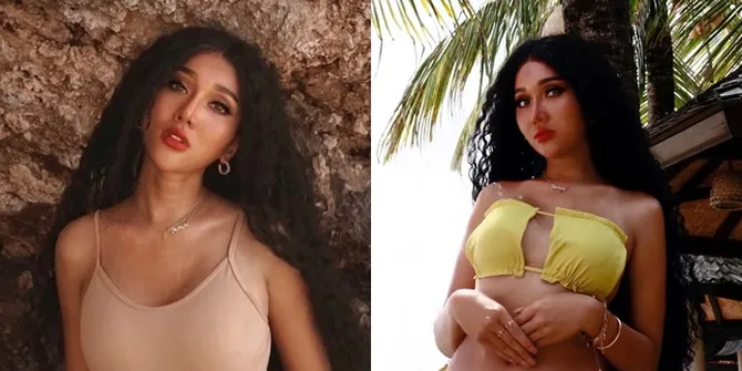 Oplas Miliaran Rupiah dari Ujung Rambut sampai Kaki, 9 Potret Lucinta Luna Tampil Menawan dengan Bikini
