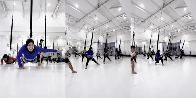 OTW Body Goals, 10 Potret Aurel Hermansyah yang Sedang Rajin Olahraga - Tetap Semangat Meski Terasa Seperti 'Penyiksaan'