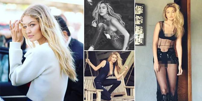 Pakai Bikini Hingga Topless, Ini Bukti Jika Gigi Hadid Memang Hot