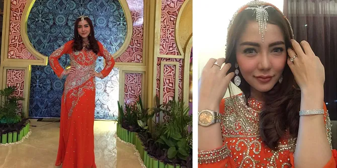 Pakai Perhiasan Ulala, Bella Shofie Tampil Cetar Bak Putri Sultan