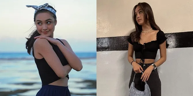 Pamer Perut Ramping, Kumpulan OOTD Caitlin Halderman Pakai Crop Top Pancarkan Gaya dan Pesona yang Gen Z Banget!