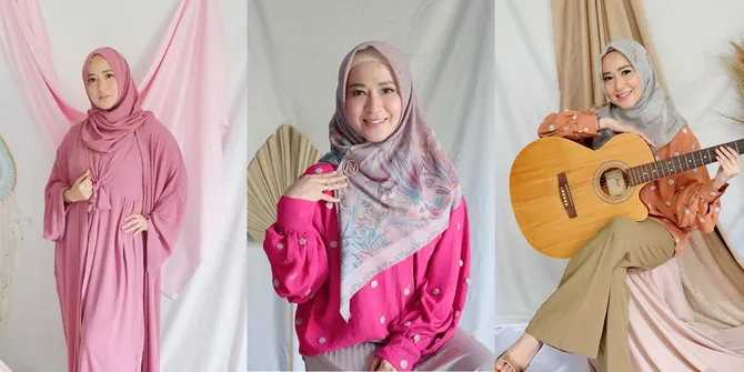 Pancarkan Aura Positif, 11 Potret Okie Agustina yang Dipuji Awet Muda - Jalin Hubungan Baik Dengan Adelia Wilhelmina Istri Pasha