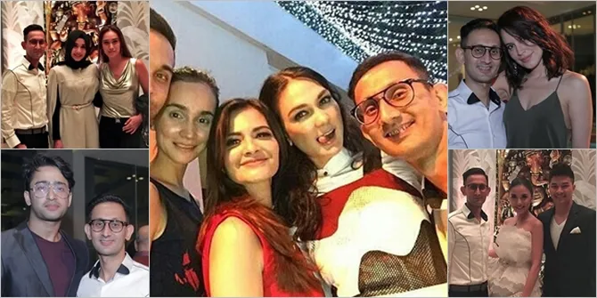 Parade Artis Super Glamor di Pesta Mewah Bos MD Entertainment