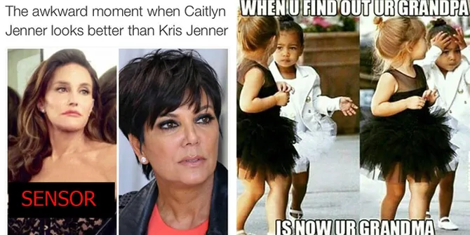 Parade Meme Kocak Caitlyn Jenner Banjiri Internet, Awas Ngakak!