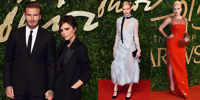 Parade Red Carpet Mewah Artis Hollywood di British Fashion Awards