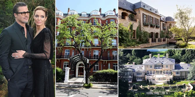 Parade Rumah Mewah Seleb Dunia, Dari Apartemen Hingga Istana