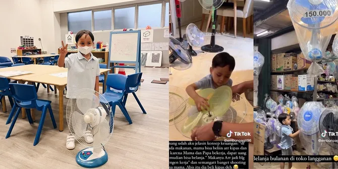 Parenting Tuai Pujian, Ini Tasya Kamila Ajarkan Sang Anak Hingga Paham Konsep Keuangan Sejak Kecil - Beli Kipas Baru Lagi