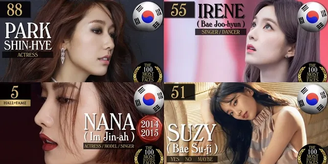Park Shin Hye - Nana After School Jadi Wajah Tercantik Dunia 2017