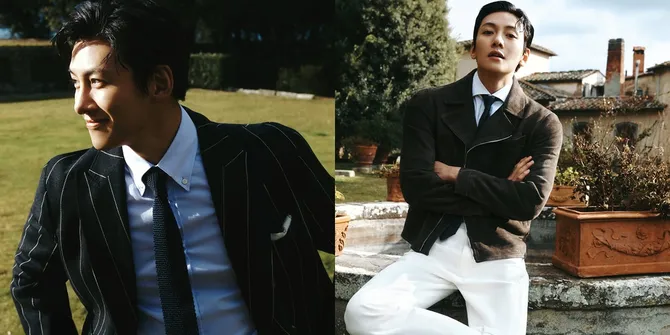 Pemotretan Ji Chang Wook di Kastil Italia, Bagai Bangsawan yang Siap Ajak Kamu Minum Kopi