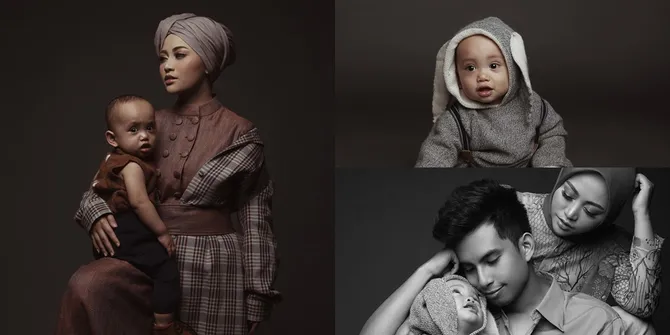 Pemotretan Keluarga Rachel Vennya, Xabiru Makin Lucu & Gemesin!