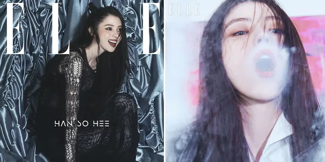 Pemotretan Terbaru Han So Hee Bareng ELLE Korea untuk Dior, Cantik Kayak Apotek Tutup!