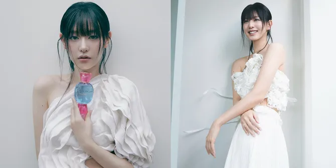 Pemotretan Terbaru Kim Ji Won untuk Bvlgari Parfums, Pamer Visual Sempurna - Poni Rata