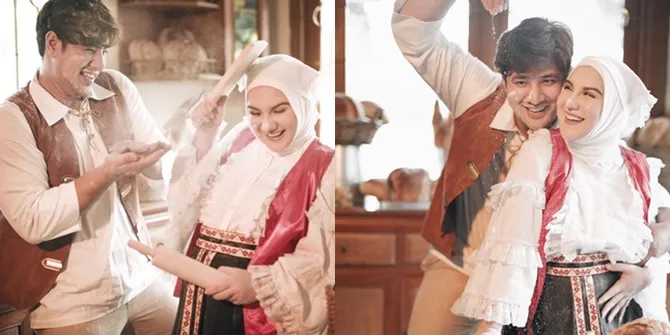 Penuh Cinta, Intip 7 Maternity Shoot Terbaru Irish Bella dan Ammar Zoni yang Bertema Baked With Love