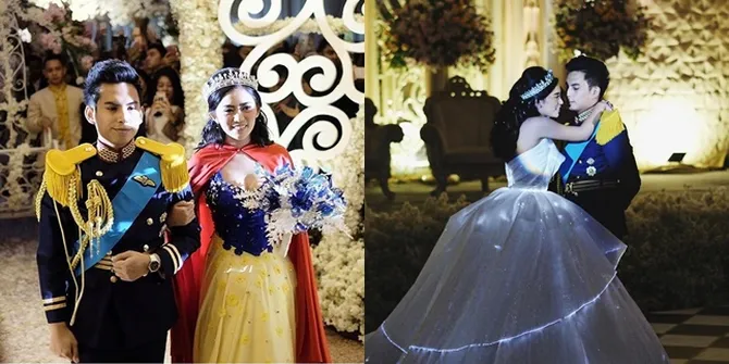 Pernikahan Mewah Rachel Vennya, Ala Cinderella & Prince Charming