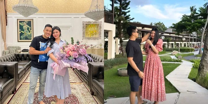 Pernikahan Mewahnya Sempat Viral, Sederet Foto Honeymoon Debby Pramestya Anak Ketua MPR - Mesra Bareng Suami