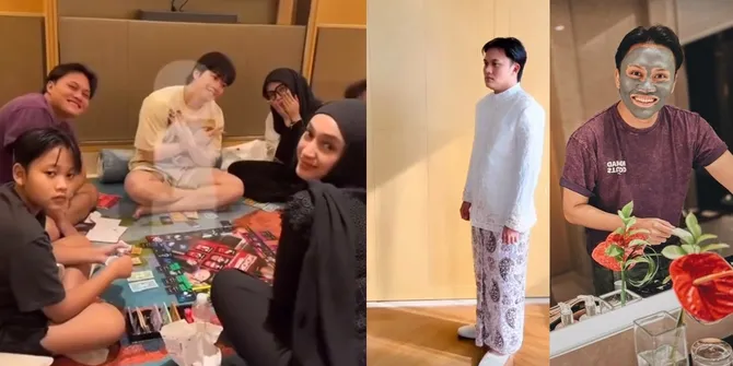 Persiapan Rizky Febian Jelang Pernikahan dengan Mahalini, Ngegame Seru Bareng Keluarga - Pacar Sule Ikut Serta