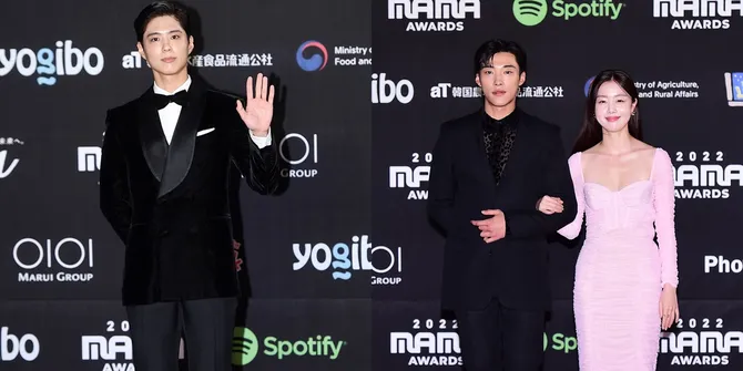 Pesona Bintang Drama di Red Carpet MAMA 2022 Day 2, Ada yang Datang 'Bersama Pasangan' Lho!