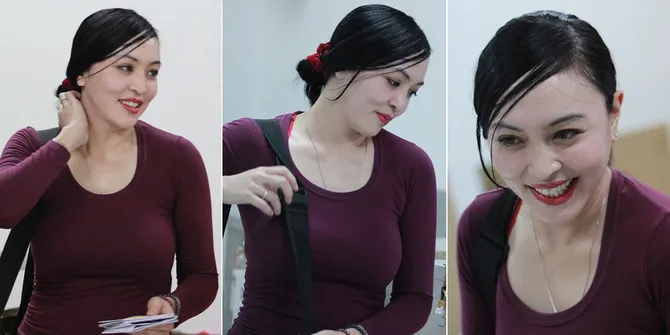 Pesona Cantik Angelina Sondakh Saat Nyoblos di Rutan