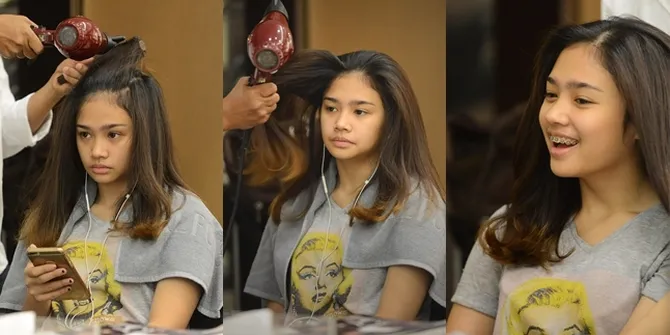 Pesona Cantik Tiara, Putri Mulan Jameela Ikut Sang Mama Perawatan