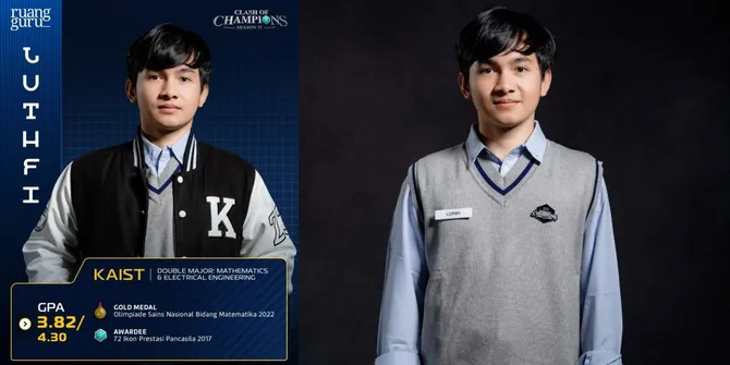Pesona Luthfi Peserta COC Season 2, Mahasiswa KAIST dan Ambil Double Major