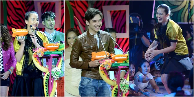 Pevita Pearce dan Adipati Dolken Raih Penghargaan di KCA 2014