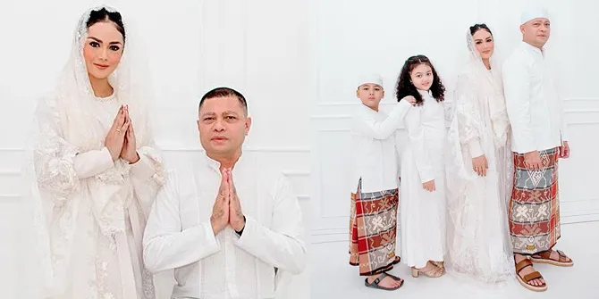 Photoshoot Lebaran Keluarga Krisdayanti & Raul Lemos, Bahagia Meski Tak Bisa Kumpul Lengkap