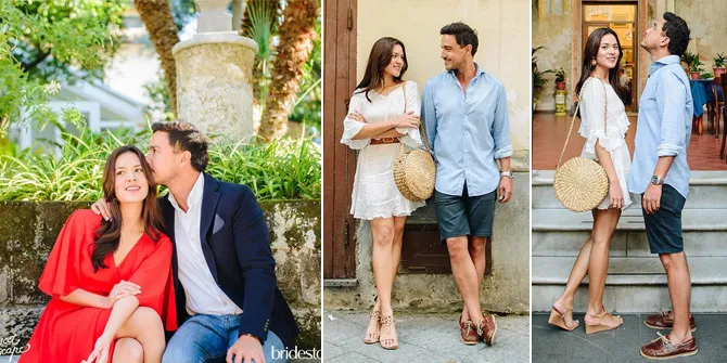 Photoshoot Romantis Raisa & Hamish Saat Bulan Madu di Italia