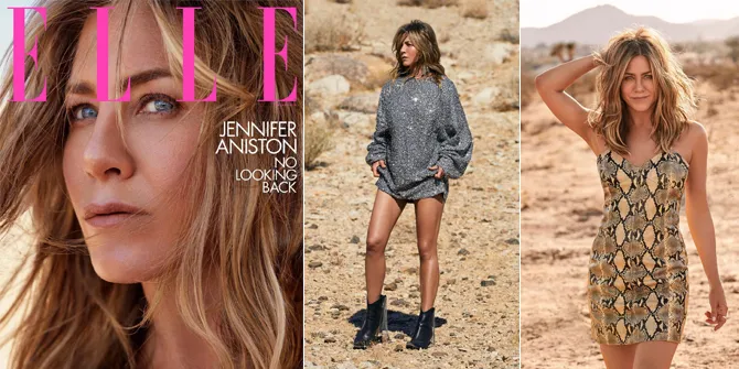 Photoshoot Terbaru Jennifer Aniston Bareng Elle Magazine