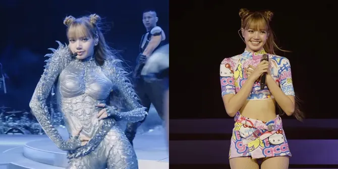 Potret 4 Kostum Lisa BLACKPINK di Coachella yang Jadi Sorotan, Futuristik Hingga Cute Hello Kitty