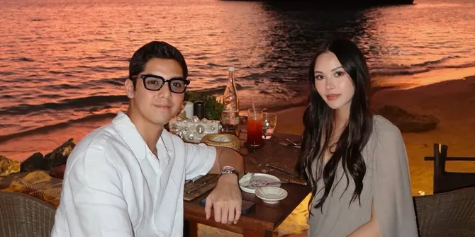 Potret Alyssa Daguise dan Al Ghazali Babymoon di Thailand, Romantis Nikmati Suasana Senja