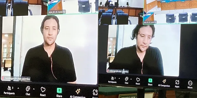 Potret Ammar Zoni Cukur Brewok Saat Jalani Sidang Lanjutan Kasus Narkoba, Terlihat Rapi Dan Fresh