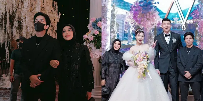 Potret Atta & Aurel Kondangan ke Pernikahan Vior & Vincent, Ayahnya Ameena Belum Sepenuhnya Pulih Dari Sakit